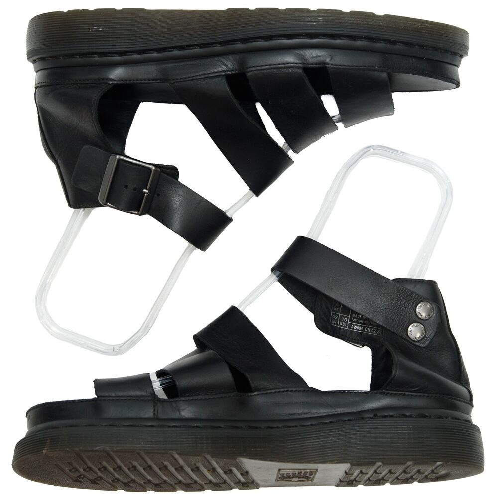 Dr. Marten Black Leather Clarissa Sandals Size 10 - Picture 6 of 12